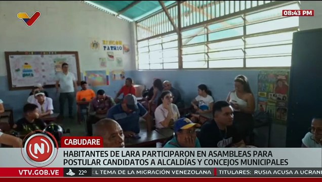Lara | Habitantes de Cabudare postularon sus candidatos para los comicios municipales del 27-Jul