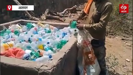 सरिस्का टाइगर रिजर्व: जंगल में बिखरे प्लास्टिक को रिसाइकिल करेगी दो मशीनें, सदर गेट और टहला गेट पर लगाई