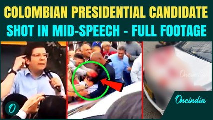 BREAKING: Colombian Presidential Candidate Miguel Uribe SHOT IN HEAD During Live Rally-Caught on Cam