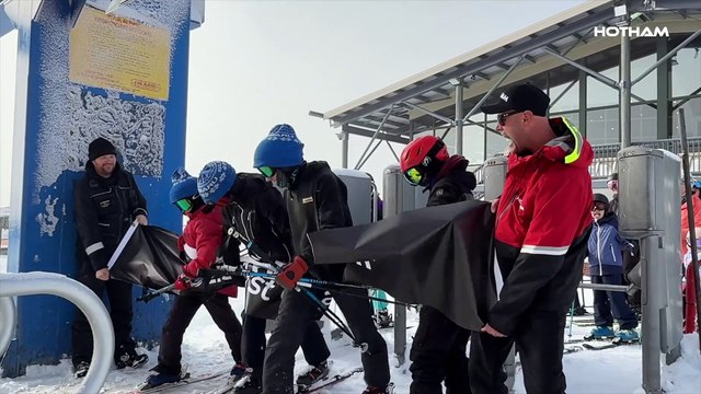 Heavy snowfall at Mount Hotham and Falls Creek during snow season opening weekend
