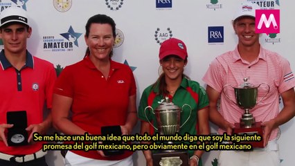 Isabella Fierro, la promesa del golf mexicano