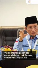 Begini Penjelasan Menag Terkait Tidak Terbitnya Visa Haji Furoda