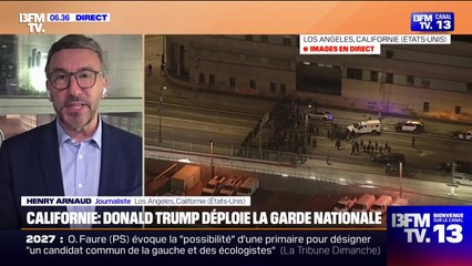Manifestations anti-expulsions: Donald Trump déploie 2.000 membres de la Garde nationale à Los Angeles après des heurts dans la ville californienne
