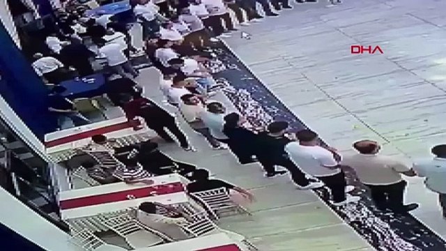 Düğün salonunu kana bulayan saldırı kamerada