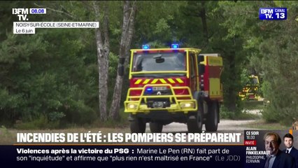 Incendies: les pompiers se préparent avant l'été