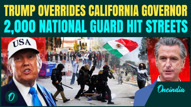 Trump Sends National Guard to Los Angeles: Violent Immigration Protests — Governor Newsom Hits Back