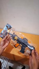 Pretend Play Toy Gun for Kids | Vibrating, Rotating Bullets, Music & Flashing Lights!
