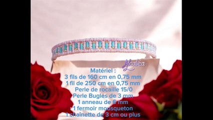 Tuto Micro-macramé bracelet "Zen Bangle"