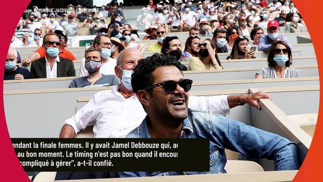 Jamel Debbouze à deux doigts d'être viré des tribunes à Roland-Garros : un arbitre lui envoie des agents de sécurité
