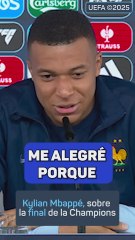 Mbappé, sobre la Champions League del PSG: “Es 100% merecida"