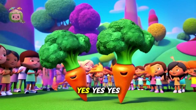 Yes Yes Vegetables Song – Fun Kids Dance and Sing-Along