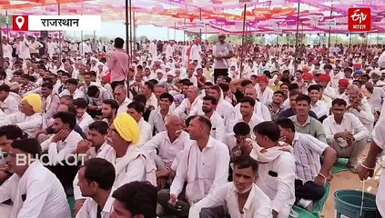 गुर्जर महापंचायत में जुटने लगी भीड़, सरकार के जवाब पर टिकी नजरें