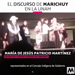 Estudiantes de la UNAM arropan a Marichuy