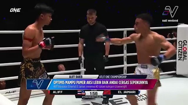 Aliff Rakib raih kemenangan ke-4 berturut-turut di One Championship