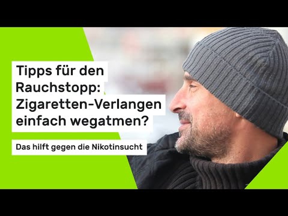 Tipps für den Rauchstopp: Zigaretten-Verlangen einfach wegatmen? Das hilft gegen die Nikotinsucht