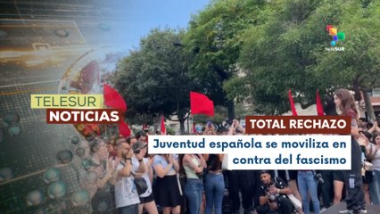 Organización de las juventudes socialistas convocó a una manifestación contra el fascismo en el país