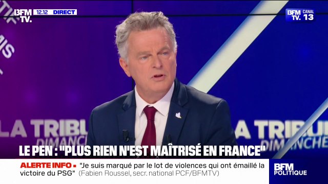 Fabien Roussel (PCF): Bruno Retailleau est un demi-ministre