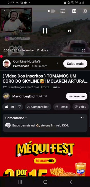 Maykin falando Inglês 🤣🤣🤣