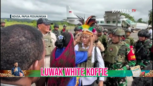 Momen Menhan dan Menkeu Kunjungi Nduga Papua Pegunungan Pakai Rompi Anti Peluru, Bahas MBG?