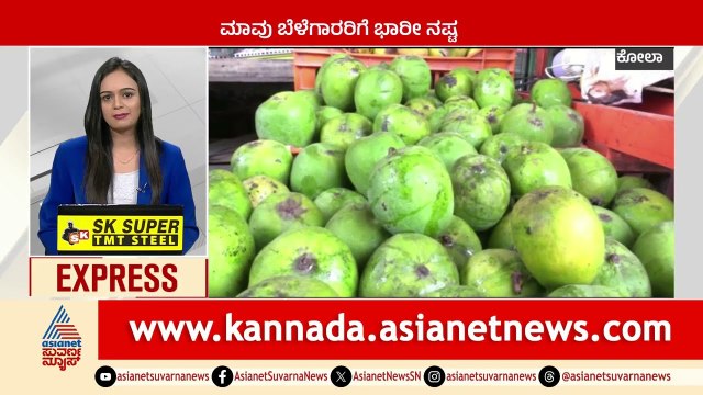 Kolar: ಮಾವು ಬೆಳಗಾರರಿಗೆ ಭಾರೀ ನಷ್ಟ | Karnataka News Express | Suvarna News | Kannada News