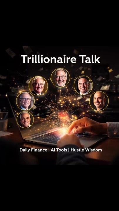 Trillionaire Talk for Daily Finance, AI Tools & Real Hustle Wisdom #motivation #shorts #trailer