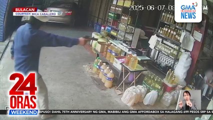 74-anyos na ginang sa Bulacan, patay sa pamamaril | 24 Oras Weekend