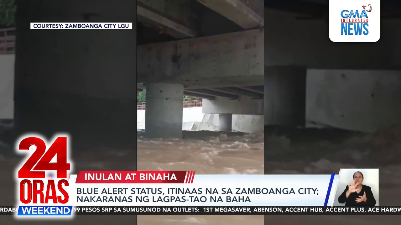24 Oras Weekend: (Part 1) Baha sa Maynila at Bulacan ; Sumadsad na Chinese militia vessel ; Sunog at disgrasya sa gitna ng pag-ulan ; atbp.