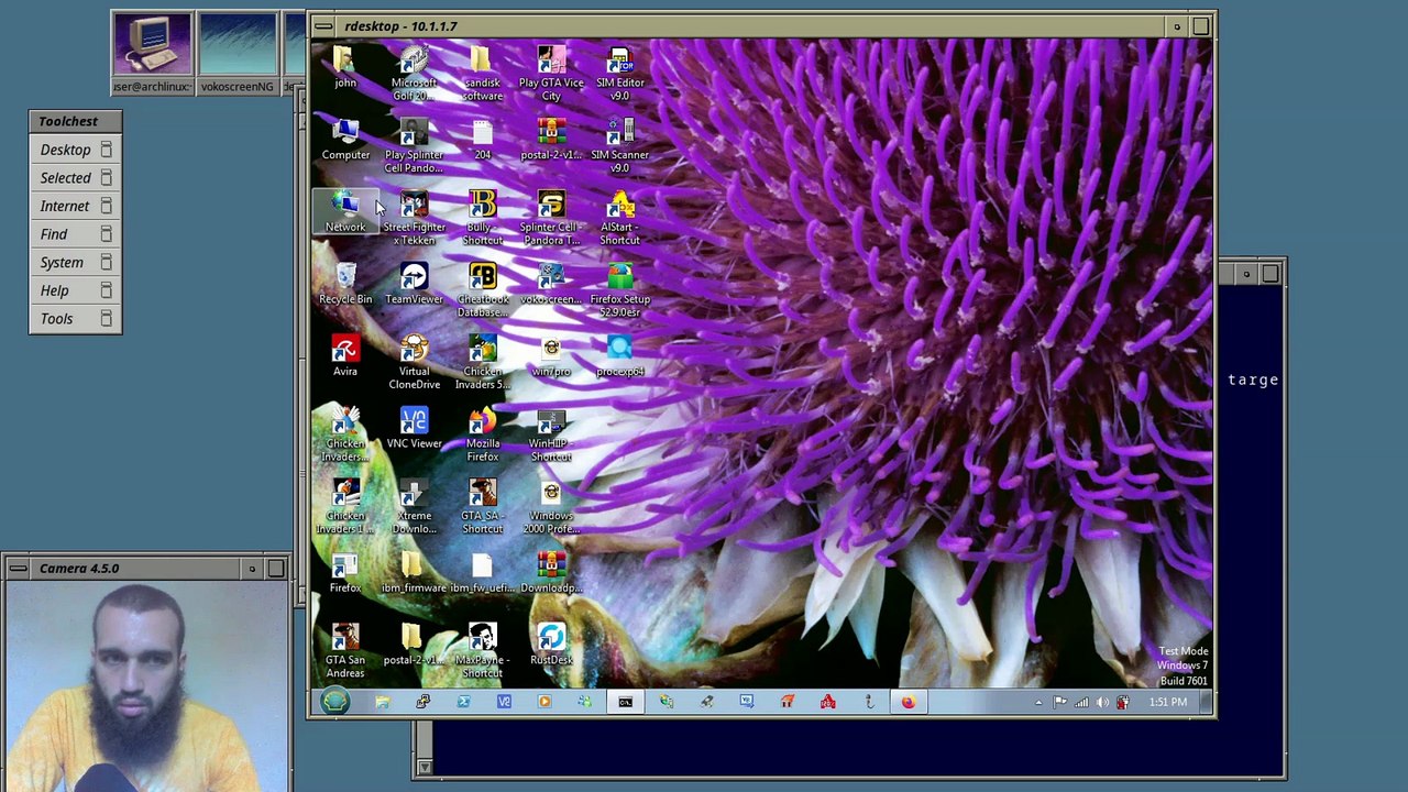 Sharing files with windows XP