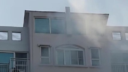 경기 수원 아파트에서 불..."주방에서 시작" / YTN
