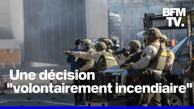 Émeutes anti-expulsions: Donald Trump déploie 2.000 membres de la Garde nationale en Californie