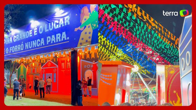 'Quartel general do forró': repórter faz tour e mostra atrações do São João de Campina Grande