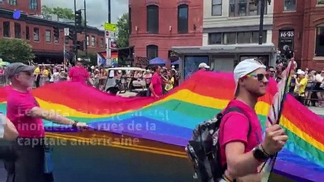 A Washington une marche des fiertés mondiale en pied de nez à Trump