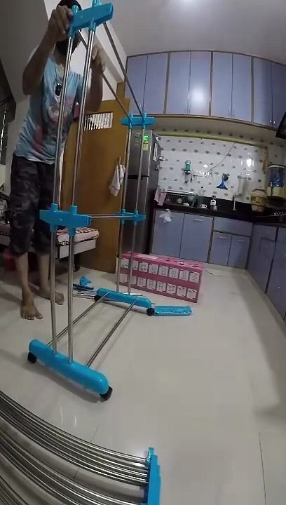 🛠️ How to Assemble Foldable Cloth Drying Stand | Step-by-Step Guide