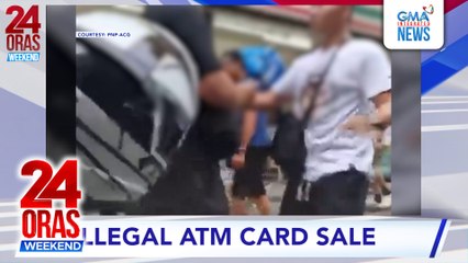 Lalaking nagbebenta umano ng ATM card at registered sim card sa halagang P4,000, arestado | 24 Oras Weekend