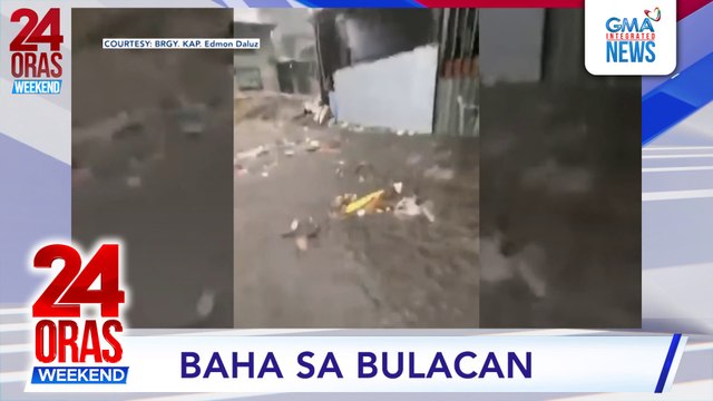 Bahay ng mga residente at railing ng isang tulay sa San Jose Del Monte, Bulacan, nawasak sa pagtaas ng tubig | 24 Oras Weekend