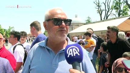 Bayramın üçüncü günü İstanbul'da ziyaretçi yoğunluğu