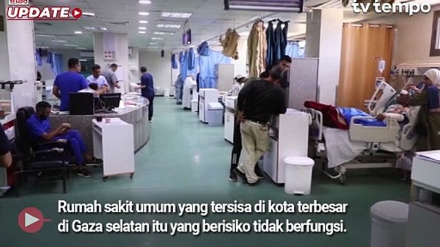 WHO Peringatkan Sistem Kesehatan Gaza Hampir Menipis