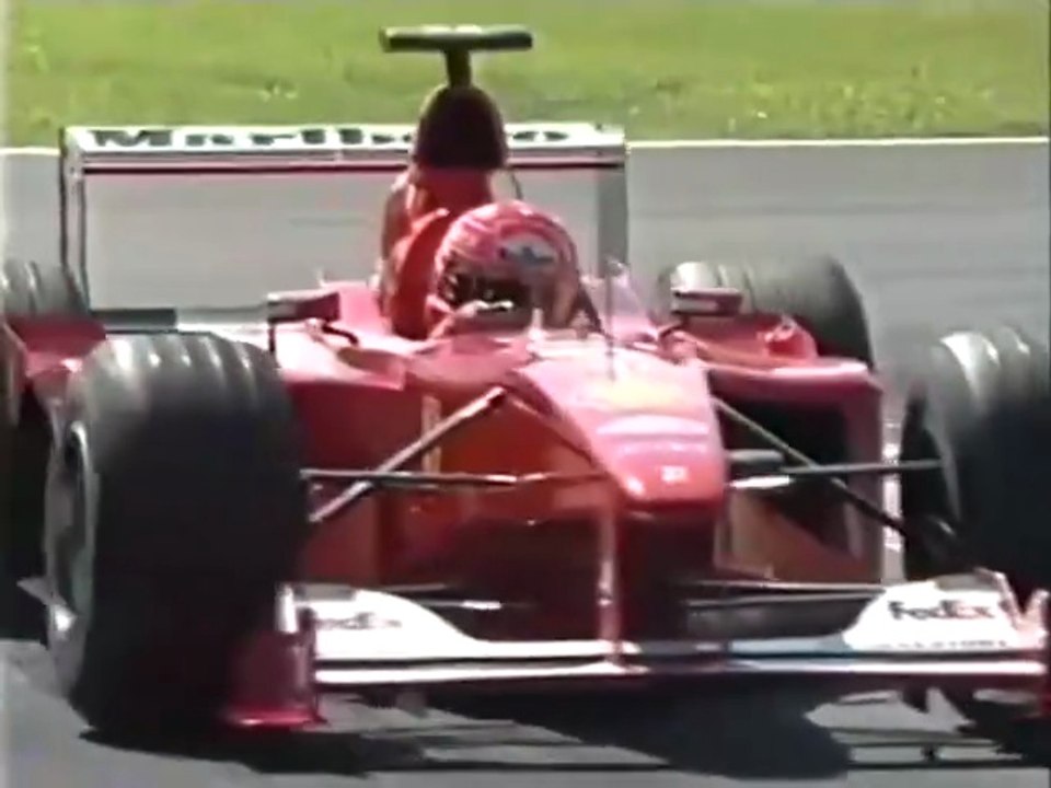 F1 – Michael Schumacher (Ferrari V10) lap in qualifying – Italy 2000 (01)