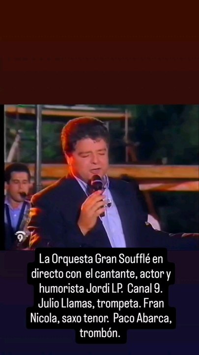 Orquesta Gran Soufflé en directo.