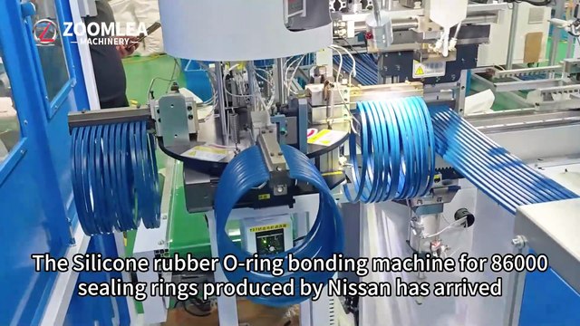 Nissan 86000 Silicone rubber O-ring bonding machine, one machine with multiple materials and types!