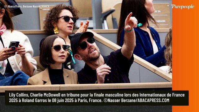 Il y a de l'amour dans l'air entre Iris Mittenaere et Antoine Dupont lors de la finale de Roland-Garros qui oppose Carlos Alcaraz et Jannik Sinner