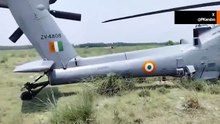 VİDEO: AH-64E Apache Hindistan'da acil iniş yaptı