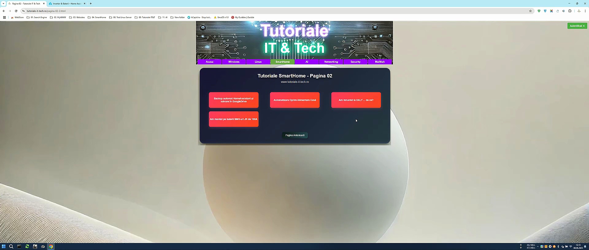 Tutoriale SmartHome
