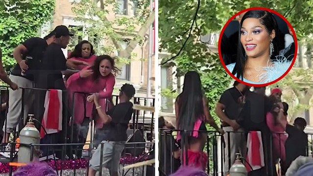 Joseline Hernandez Cabaret Dancers Brawl on Puerto Rican Parade Float