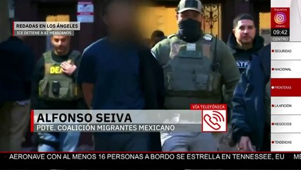Detenciones de migrantes en Los Ángeles son completamente ilegales: Coalición Migrantes Mexicanos