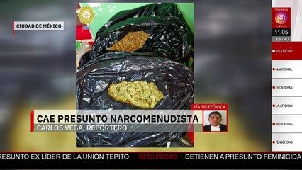 SSC detiene en operativo a presunto narcomenudista en la CdMx