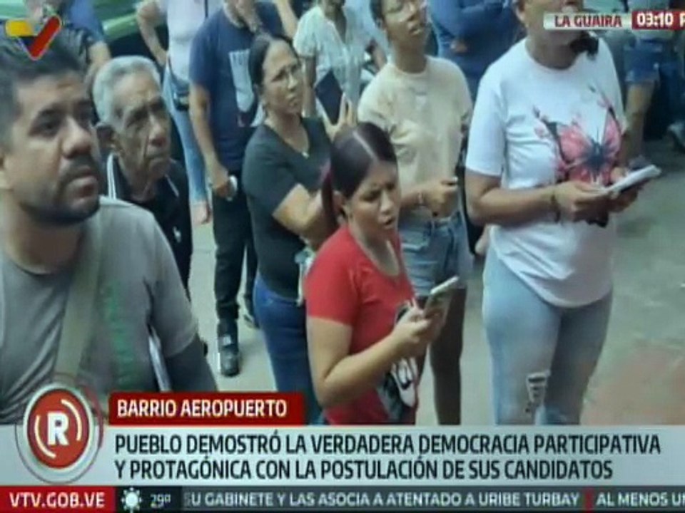 Guaireños participaron masivamente en la postulación de candidatos para las elecciones del 27-Jul