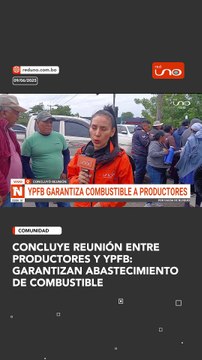 CONCLUYE REUNIÓN ENTRE PRODUCTORES Y YPFB: GARANTIZAN ABASTECIMIENTO DE COMBUSTIBLE