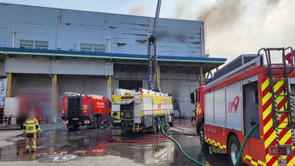 울산 생활폐기물 저장소에서 불...인명 피해 없어 / YTN