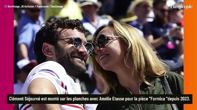 Amélie Etasse (Scènes de ménages) a fondé une famille avec un séduisant acteur : qui est Clément Séjourné, le père de son fils Vasco ?